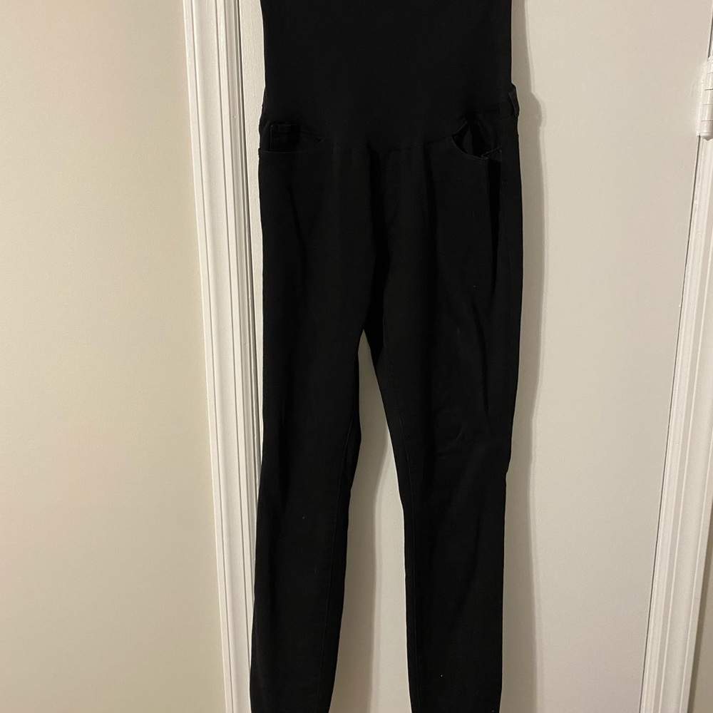 Black maternity jeans